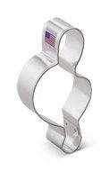 Ann Clark G Clef Cookie Cutter - 4 Inches - Tin Plated Steel