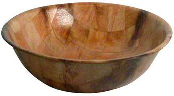 American Metalcraft RWW6 Woven Woodenware Round Shape Bowl, 6-Inch