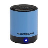 SCOSCHE Compact Wireless Refurbished Speaker for Universal Smartphone - Blue