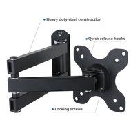 WALI Articulating TV LCD Monitor Wall Mount Full Motion 14" Extension Arm Tilt Swivel for Most 13" 15" 17" 19"... N5