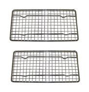 Heavy-Duty Cooling Rack, Cooling Racks, Wire Pan Grade, Commercial grade, Oven-safe, Chrome, 4&frac14; x 8&#8539; Inches, Set...