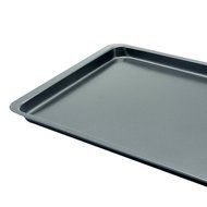 Plataplus Rectangle Cookie Sheet Nonstick Bakeware FDA Approved 14.5&rdquo;x10&rdquo;x0.7&rdquo; Black N8