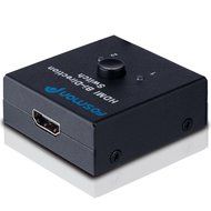Fosmon HD8024 2x1 or 1x2 Ultra HD 4K HDMI Bi-Directional Switcher with HDCP Passthrough, Supports 3D and 1080P N2