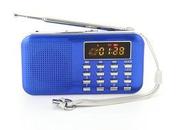 Ohala Mini Portable Am/Fm Radio Digital MP3 Music Player Support Micro SD/TF Card USB Disk N11