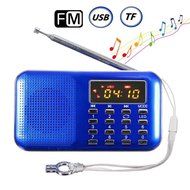 Ohala Mini Portable Am/Fm Radio Digital MP3 Music Player Support Micro SD/TF Card USB Disk N12