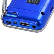 Ohala Mini Portable Am/Fm Radio Digital MP3 Music Player Support Micro SD/TF Card USB Disk N15
