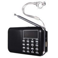 Ohala Mini Portable Am/Fm Radio Digital MP3 Music Player Support Micro SD/TF Card USB Disk N54