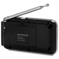 Ohala Mini Portable Am/Fm Radio Digital MP3 Music Player Support Micro SD/TF Card USB Disk N56