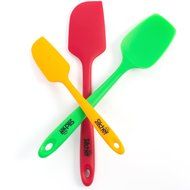 Silicone Spatula Set - 3 pack - Heat-Resistant, Non-Stick Flexible Rubber Spatulas with One Piece Solid Stainless... N9