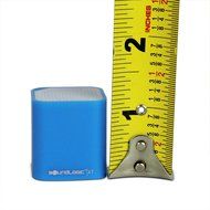 SoundLogic XT 2-In-1 Portable Bluetooth Mini Cube Speaker &amp; Selfie Remote, Blue N2