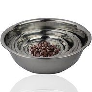 FineDine Stainless Steel Bowls, Nesting Kitchen Mixing Bowl Set | Mirror Finish [6 pieces] N2