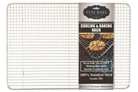You Bake Cooling Rack - 304 Stainless Steel, Oven and Dishwasher Safe. Also Great for Baking, Smoking, Grilling...