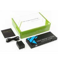 4K HDMI Splitter, Takya 1x2 HDMI Splitter Ver 1.4 Certified for 4k x 2K &amp; 3D Support (One Input To Two Outputs) N11