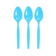 Amscan Big Party Pack 100 Count Mid Weight Plastic Spoons, Caribbean