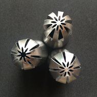 NEW Version 6pcs/set Sphere Ball Tips Russian Icing Piping Nozzles Tips Pastry Cake Fondant Cupcake Buttercream... N4