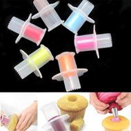 Gabkey 1Pcs Cupcake Cake Corer Plunger Cutter Pastry Decorating Divider Filler Model N5