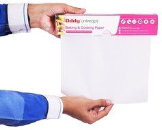 Inditradition Oddy Uniwraps Parchment Paper / Baking Paper / Food Wraping Paper, 01 Roll (10.25 Inch X 20M)