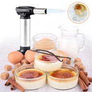 Orblue Culinary Torch with Safety Lock for Creme Brulee Cooking, Butane Gas Not Included N4