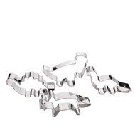 KookieMonsta Stainless Steel Leaves Shaped Cookie Cutter Set for Fondant/Candy/Pastry Design and Cake Decoration N3