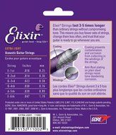 Elixir Strings 80/20 Bronze Acoustic Guitar Strings w POLYWEB Coating, Medium (.013-.056) N12