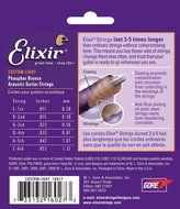Elixir Strings 80/20 Bronze Acoustic Guitar Strings w POLYWEB Coating, Medium (.013-.056) N23
