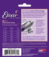 Elixir Strings 80/20 Bronze Acoustic Guitar Strings w POLYWEB Coating, Medium (.013-.056) N30