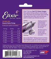 Elixir Strings 80/20 Bronze Acoustic Guitar Strings w POLYWEB Coating, Medium (.013-.056) N37
