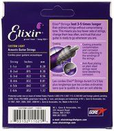 Elixir Strings 80/20 Bronze Acoustic Guitar Strings w POLYWEB Coating, Medium (.013-.056) N43