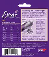 Elixir Strings 80/20 Bronze Acoustic Guitar Strings w POLYWEB Coating, Medium (.013-.056) N56