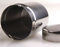 rykey 18/8 Stainless Steel Fine Mesh Shaker ,Cocoa Cappuccino Coffee Decorating Latte Art Barista Tool Mesh shaker N2