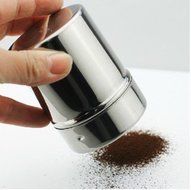 rykey 18/8 Stainless Steel Fine Mesh Shaker ,Cocoa Cappuccino Coffee Decorating Latte Art Barista Tool Mesh shaker N5