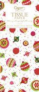 Entertaining with Caspari Fa La La Tissue Paper, Package of 4 Sheets N3