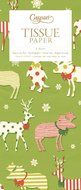 Entertaining with Caspari Fa La La Tissue Paper, Package of 4 Sheets N4