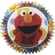Wilton 415-3470 50 Count Sesame Street Cupcake Liners, Multicolor