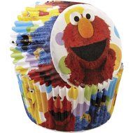 Wilton 415-3470 50 Count Sesame Street Cupcake Liners, Multicolor N2