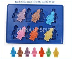 New Coming Fondant Tools Robot Silicon Mould Cake Ice Chocolate Molds Bakeware Baking Tools For Cake Decorating...