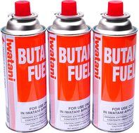 Iwatani Butane Canister 8 Oz 3 Pack N2