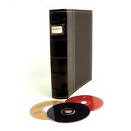 Bellagio-Italia CD/DVD Storage Binders-3 Pack Black N3