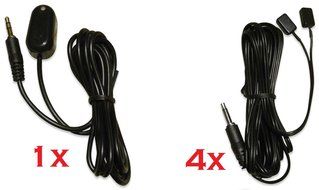 BAFX Products IR Repeater - Remote control extender Kit N7