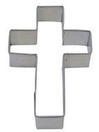 R&amp;M Cross 4&quot; Cookie Cutter in Durable, Economical, Tinplated Steel