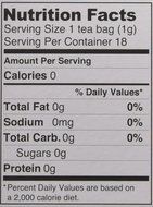 1 X Calendula Flower Tea - Organic Herbs - 18 Bleach Free Tea Bags N5