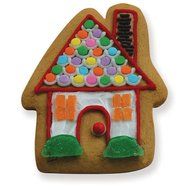Gingerbread House Cookie and Fondant Cutter - Ann Clark - 4.5 Inches - US Tin Plated Steel N2