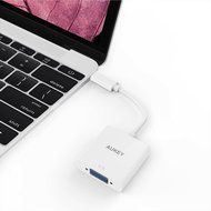 AUKEY USB C to VGA Adapter, 1080P Supported for MacBook and Google Chromebook Pixel and More N3