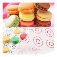 1x Platinum Silicone Oven Bake Tray Silpat Mat Macaron Macaroon Baking Mat Sheet Culinary Tool