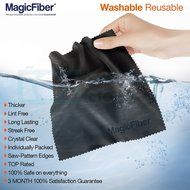 (6 Pack) MagicFiber Microfiber Cleaning Cloths - For All LCD Screens, Tablets, Lenses, and Other Delicate Surfaces... N24