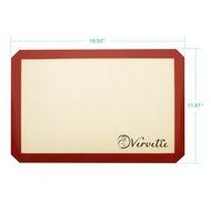 Vervetie Silicone Baking Mat Non-Stick Mat Silicone Cookie Mat for Oven, Bread, Pastry, Macaron, Bake Pan - 2... N4