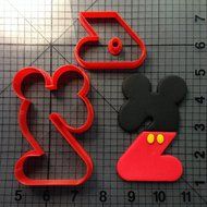 Mickey Number Two Cookie Cutter Set (4 Inches) N2