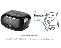 ONVO AJ-81 Black Portable Wireless Bluetooth 4.0 Speaker Powerful Sound for Apple &amp; Other Smartphone Devices N4