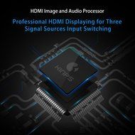 HDMI Cable, Kinps&reg;3 Port HDMI Switch HDMI Splitter High Speed HDMI Cable with Braided Pigtail Cable Supports 3D... N3
