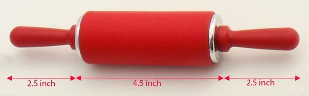 Zoie + Chloe Silicone Rolling Pin for Kids N8